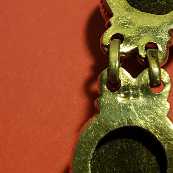 Vintage 925 Sterling Silver Black Onyx Bracelet - Picture 5 of 6